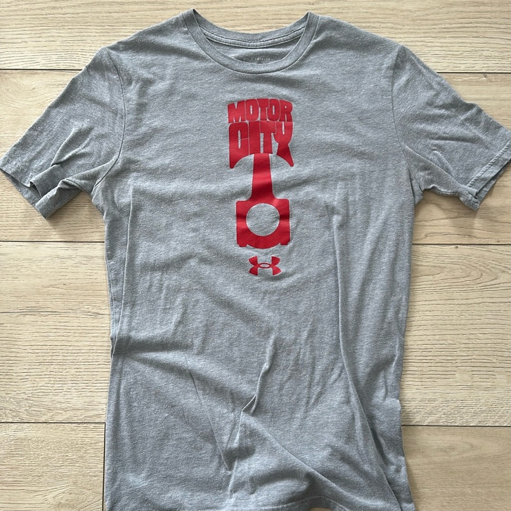 Under armour t shirt-motor city edition